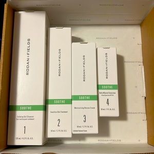NWT Rodan and Fields Soothe skincare regimen